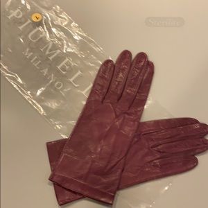 Italian leather gloves